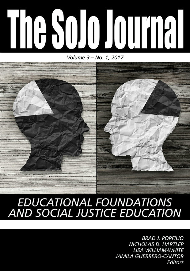 Cover image for SoJo Journal Vol 3 Issue 1, isbn: 9781641131872