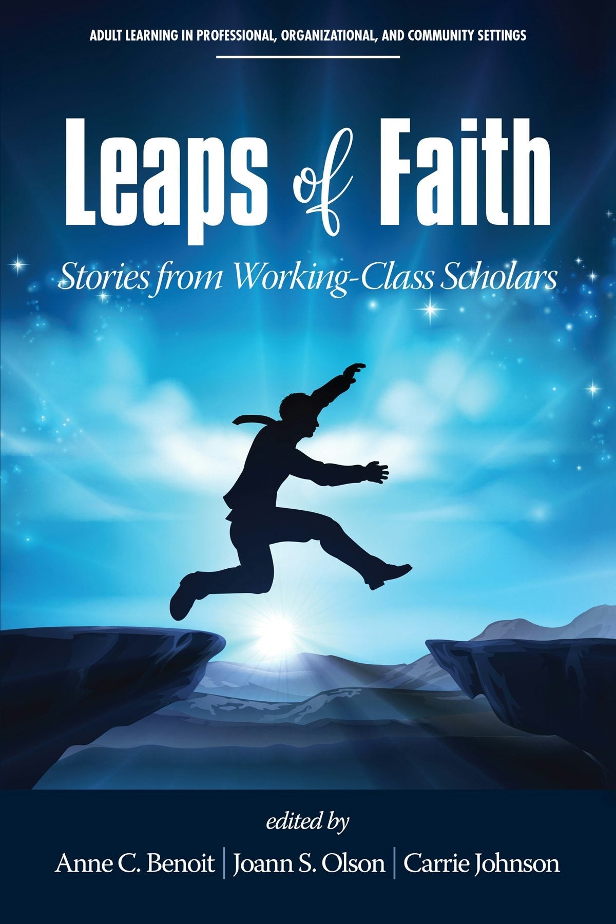 Book cover image for Leaps of Faith ISBN: 9781641134620