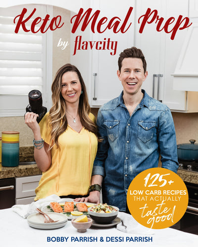 Cover image for Keto Meal Prep by FlavCity, isbn: 9781642500554