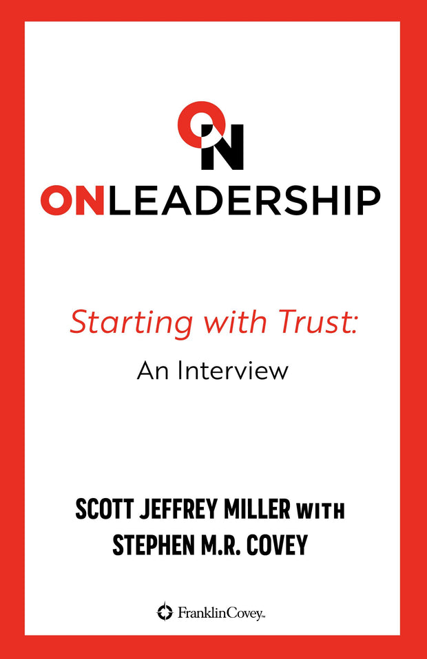 Cover image for On Leadership, isbn: 9781642500844