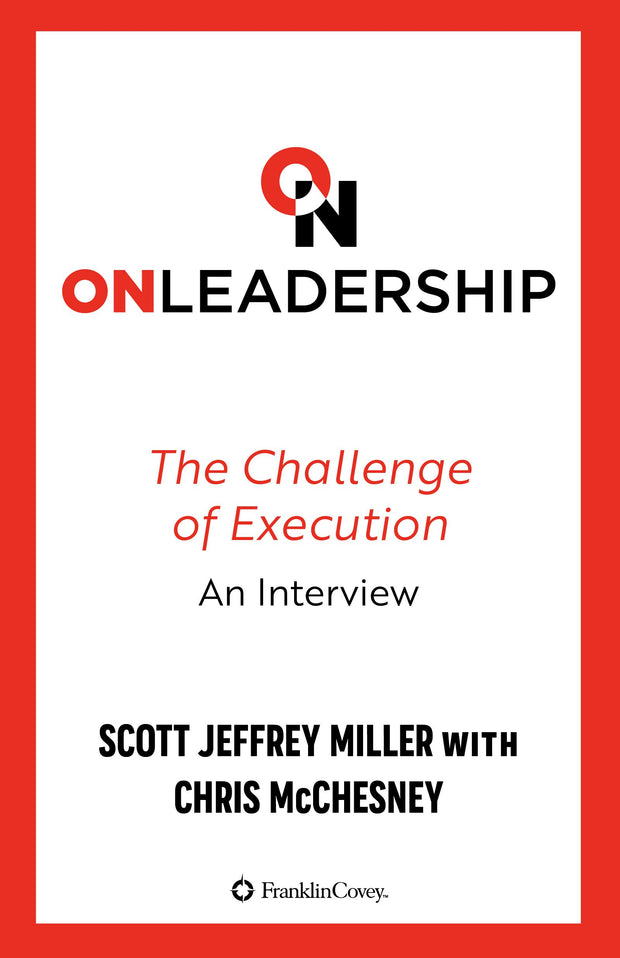 Cover image for On Leadership, isbn: 9781642500851