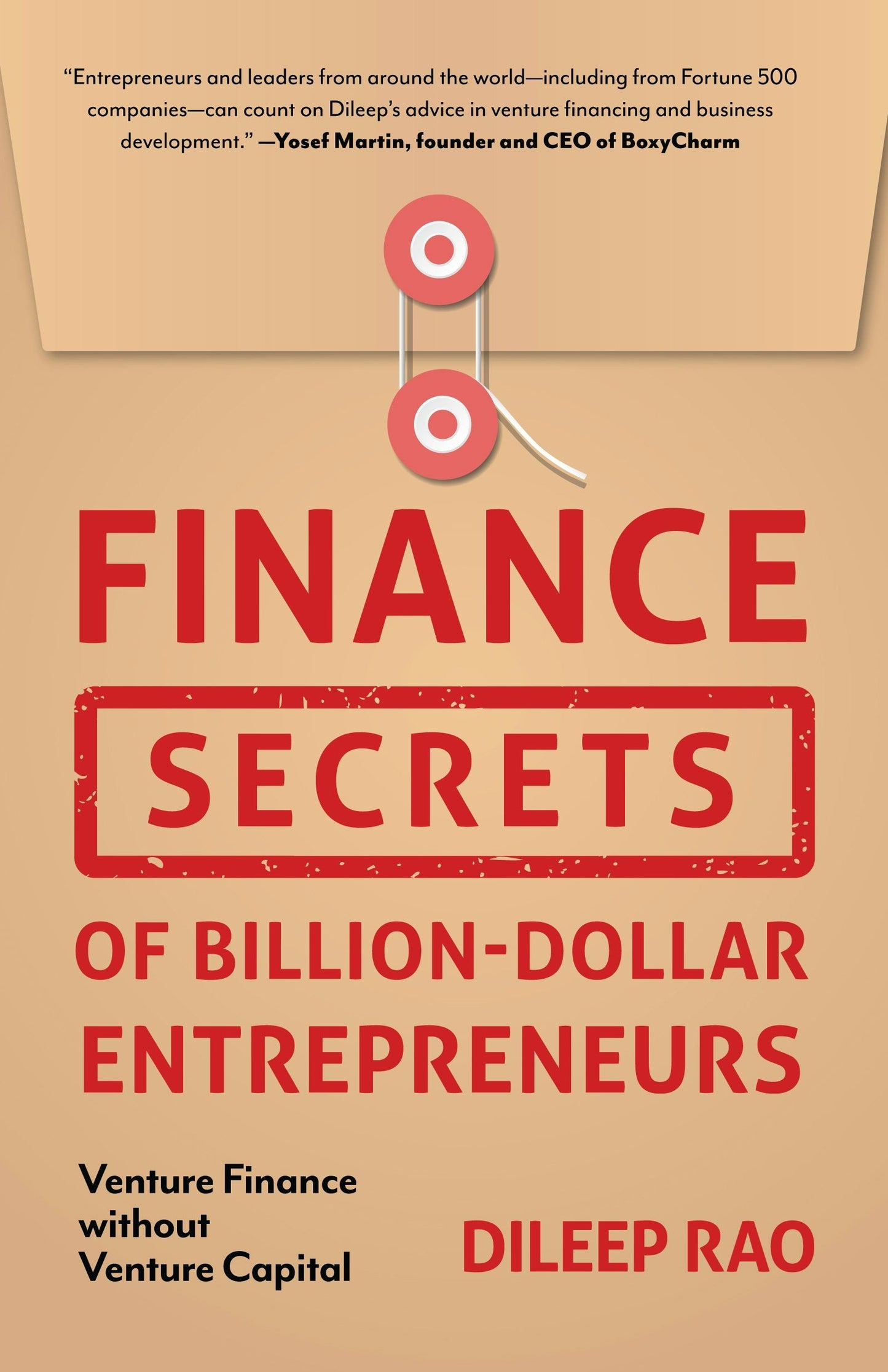 Book cover image for Finance Secrets of Billion-Dollar Entrepreneurs ISBN: 9781642502008