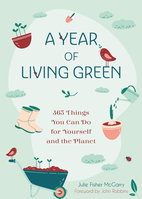 Book cover image for A Year of Living Green ISBN: 9781642502947