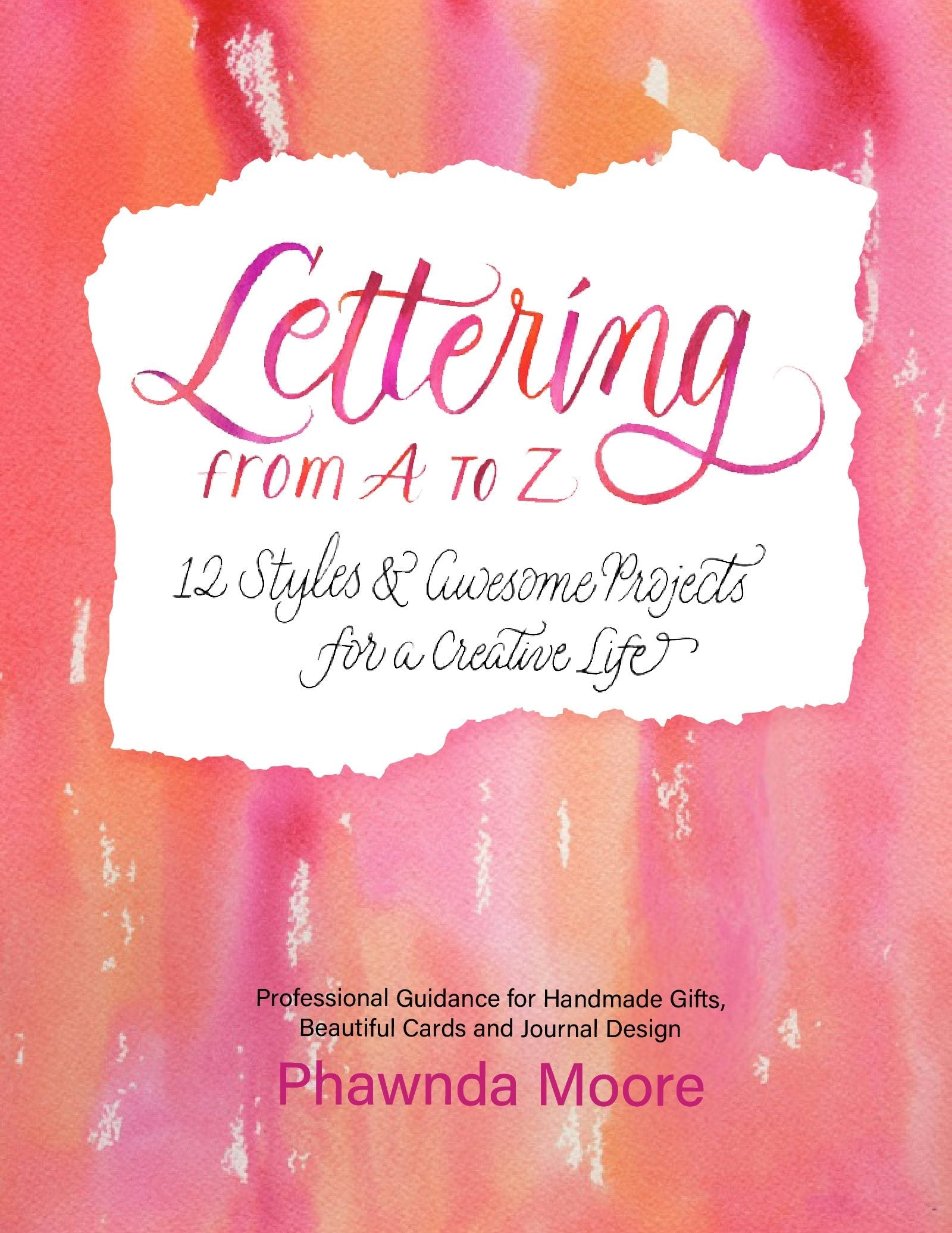 Book cover image for Lettering From A to Z ISBN: 9781642503821