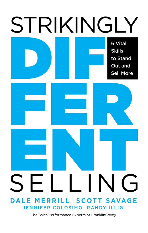 Cover image for Strikingly Different Selling, isbn: 9781642504873