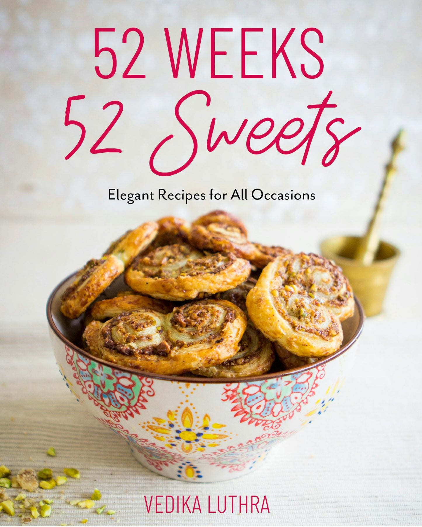 Book cover image for 52 Weeks, 52 Sweets ISBN: 9781642506686