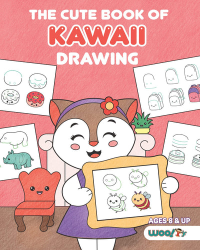 Cover image for The Cute Book of Kawaii Drawing, isbn: 9781642507010