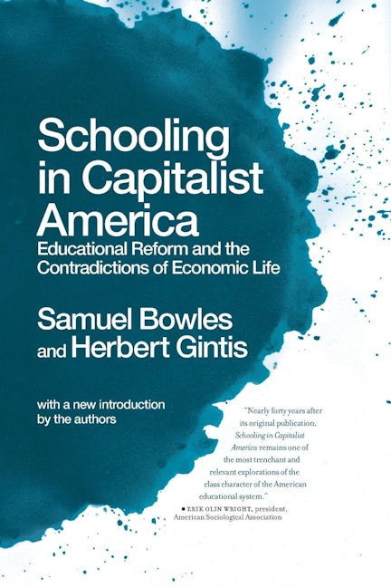 Book cover image for Schooling In Capitalist America ISBN: 9781642591156