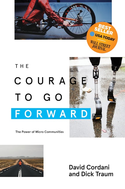 Book cover image for The Courage to Go Forward ISBN: 9781642792904