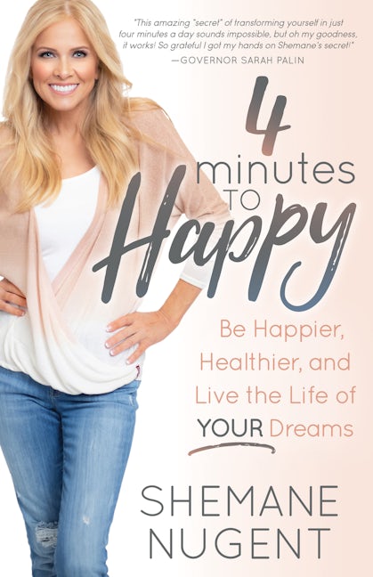 Book cover image for 4 Minutes to Happy ISBN: 9781642795899