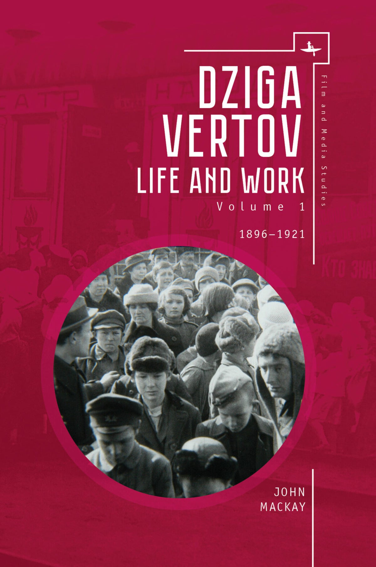 Cover image for Dziga Vertov ISBN 9781644690116