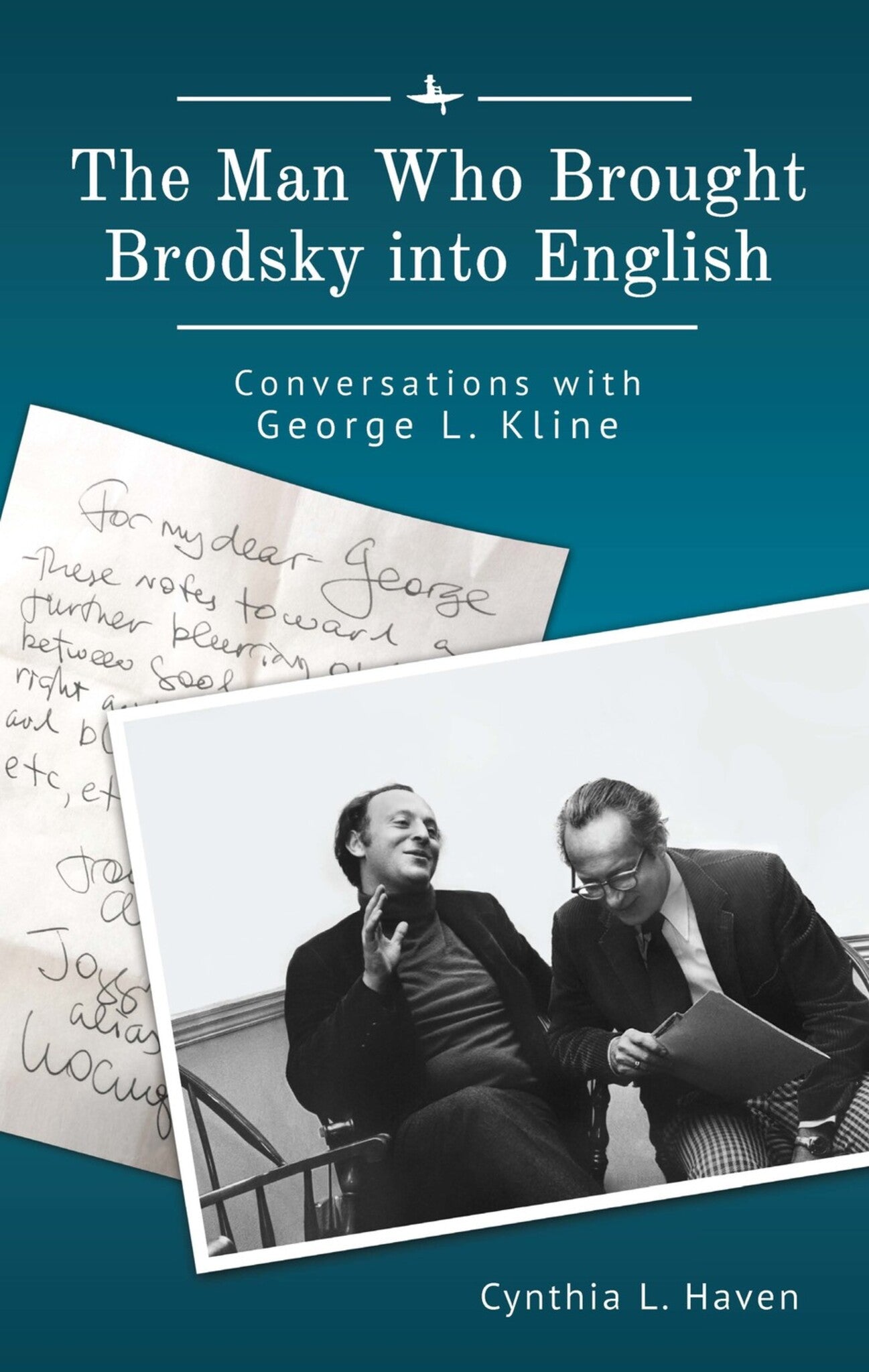 Cover image for The Man Who Brought Brodsky into English ISBN 9781644695142