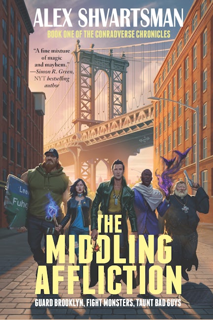 Book cover image for The Middling Affliction ISBN: 9781647100544