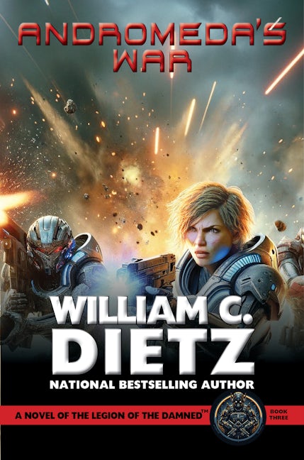 Book cover image for Andromeda's War: A Novel of the Legion of the Damned ISBN: 9781647101275