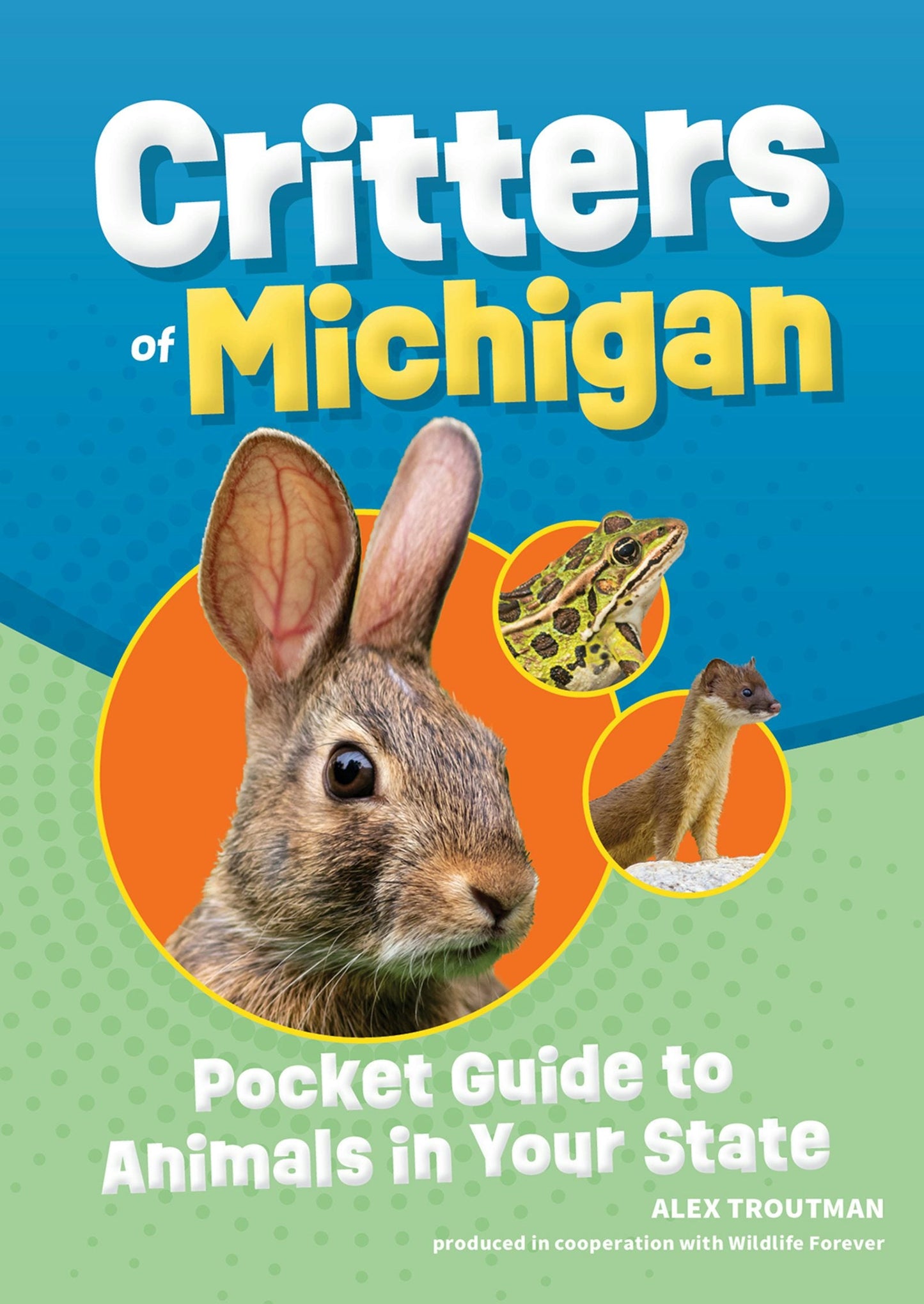 Book cover image for Critters of Michigan ISBN: 9781647553524