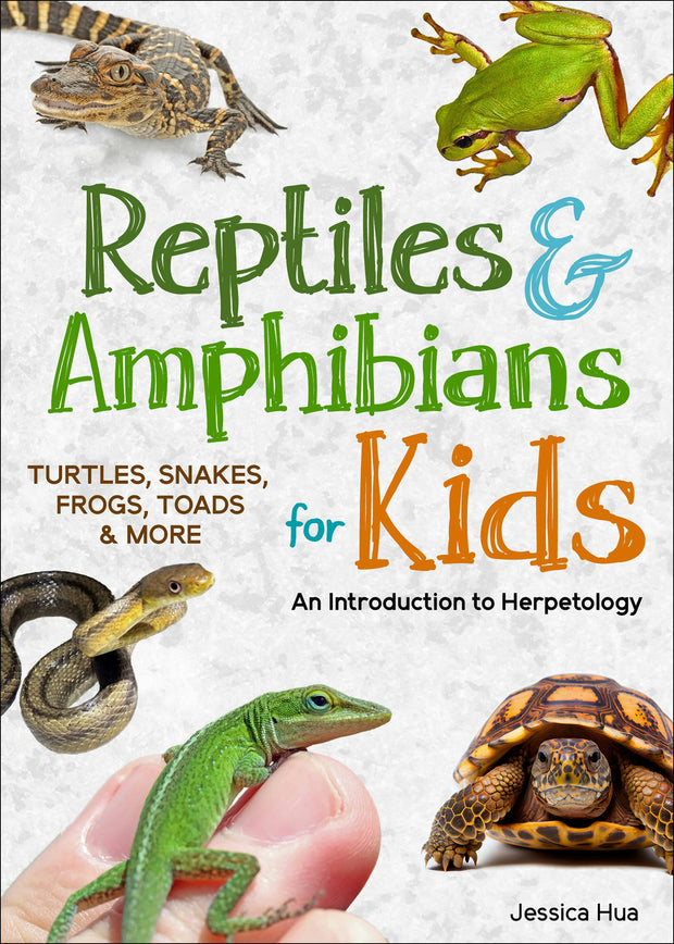 Cover image for Reptiles & Amphibians for Kids, isbn: 9781647555054