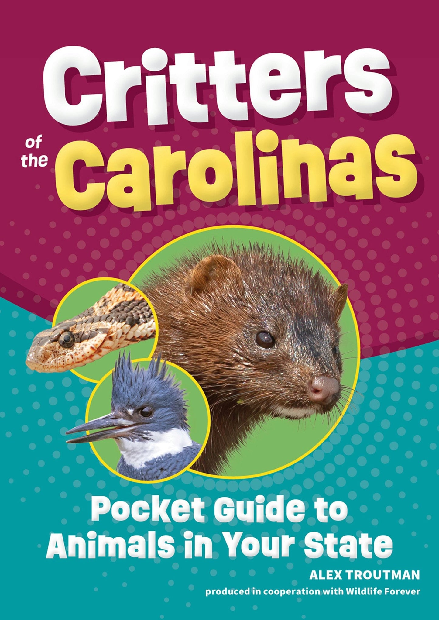 Book cover image for Critters of the Carolinas ISBN: 9781647555559