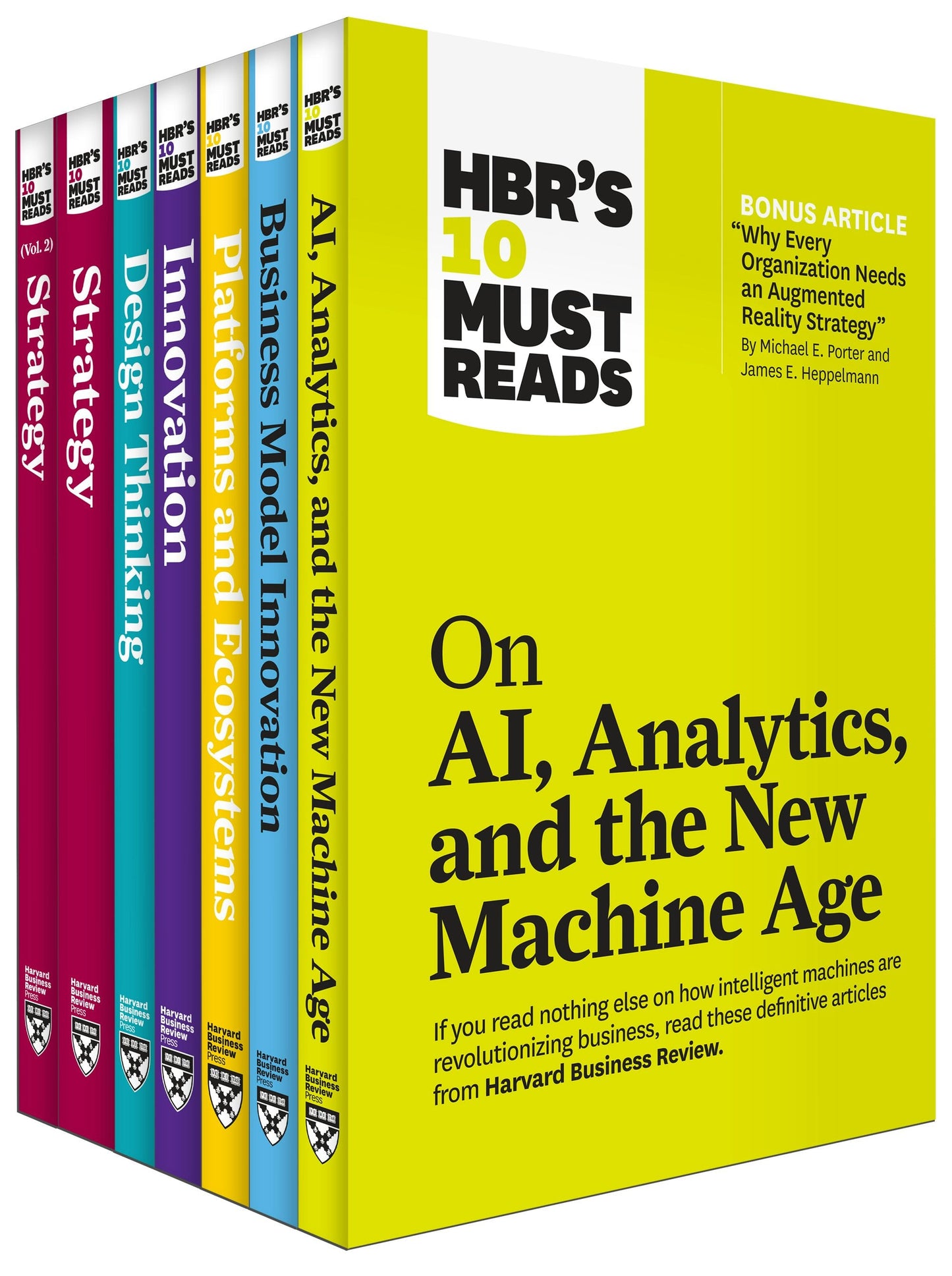 Book cover image for HBR's 10 Must Reads on Technology and Strategy Collection (7 Books) ISBN: 9781647820299