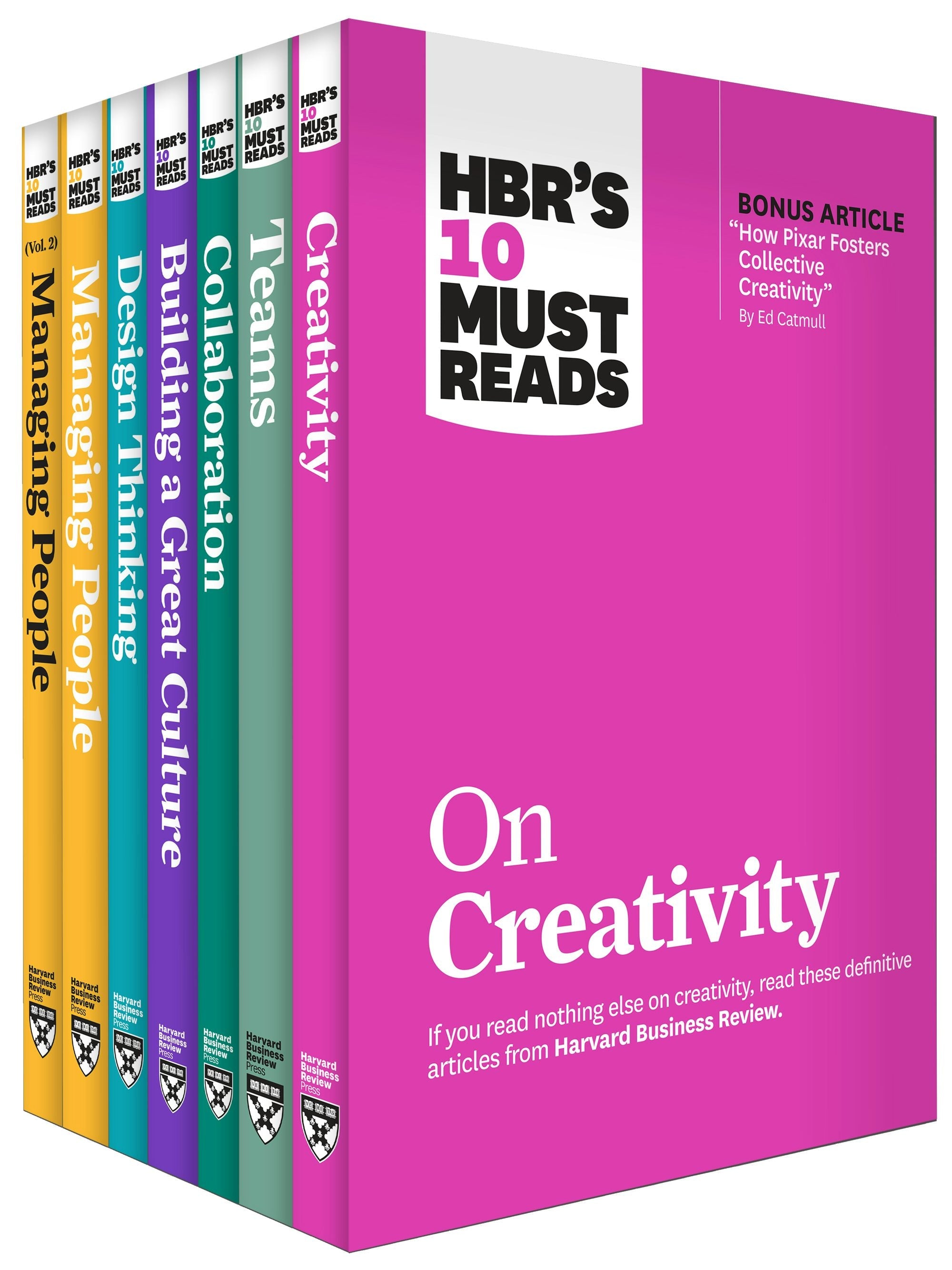 Book cover image for HBR's 10 Must Reads on Creative Teams Collection (7 Books) ISBN: 9781647820312