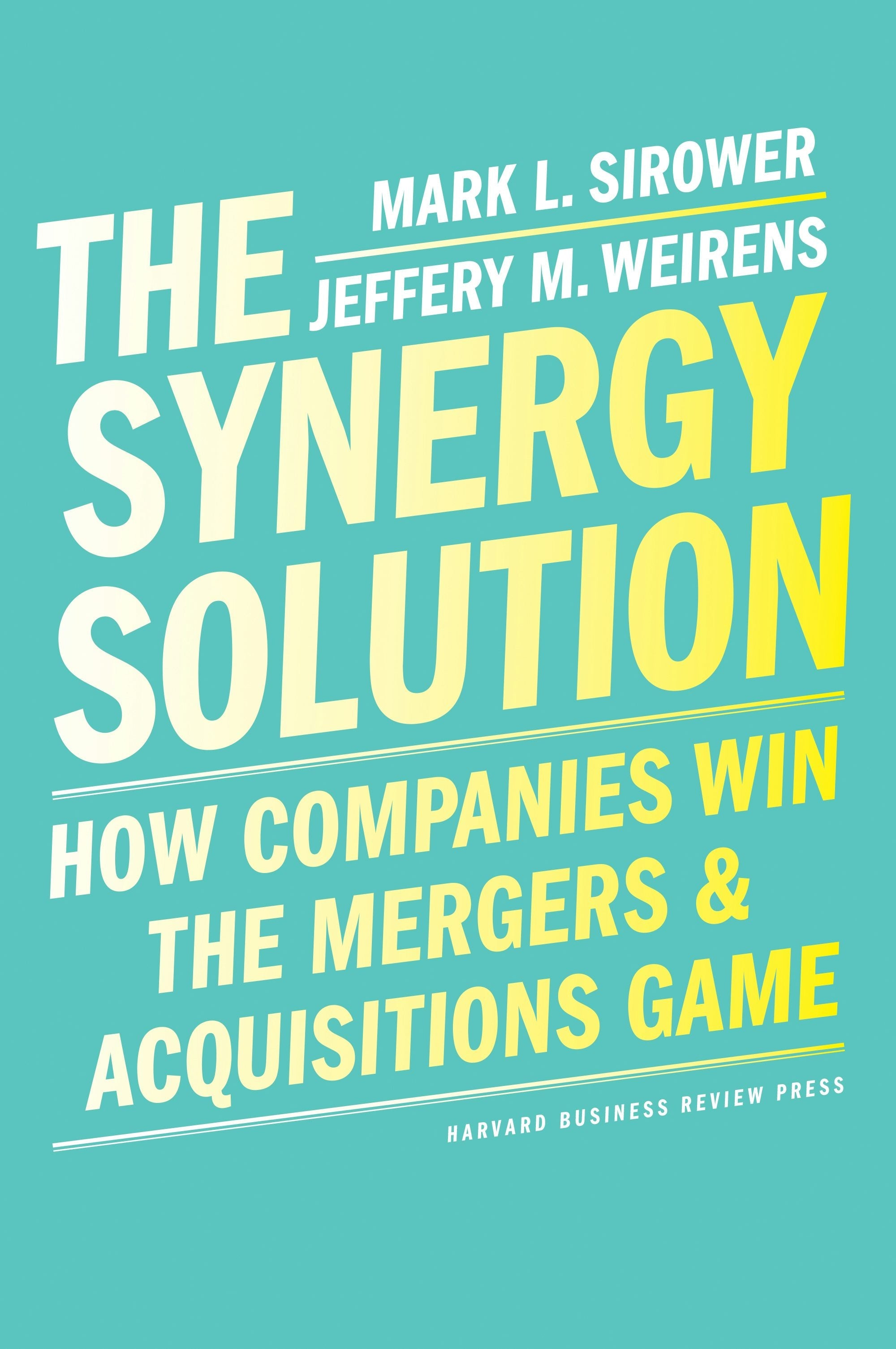 Book cover image for The Synergy Solution ISBN: 9781647820435