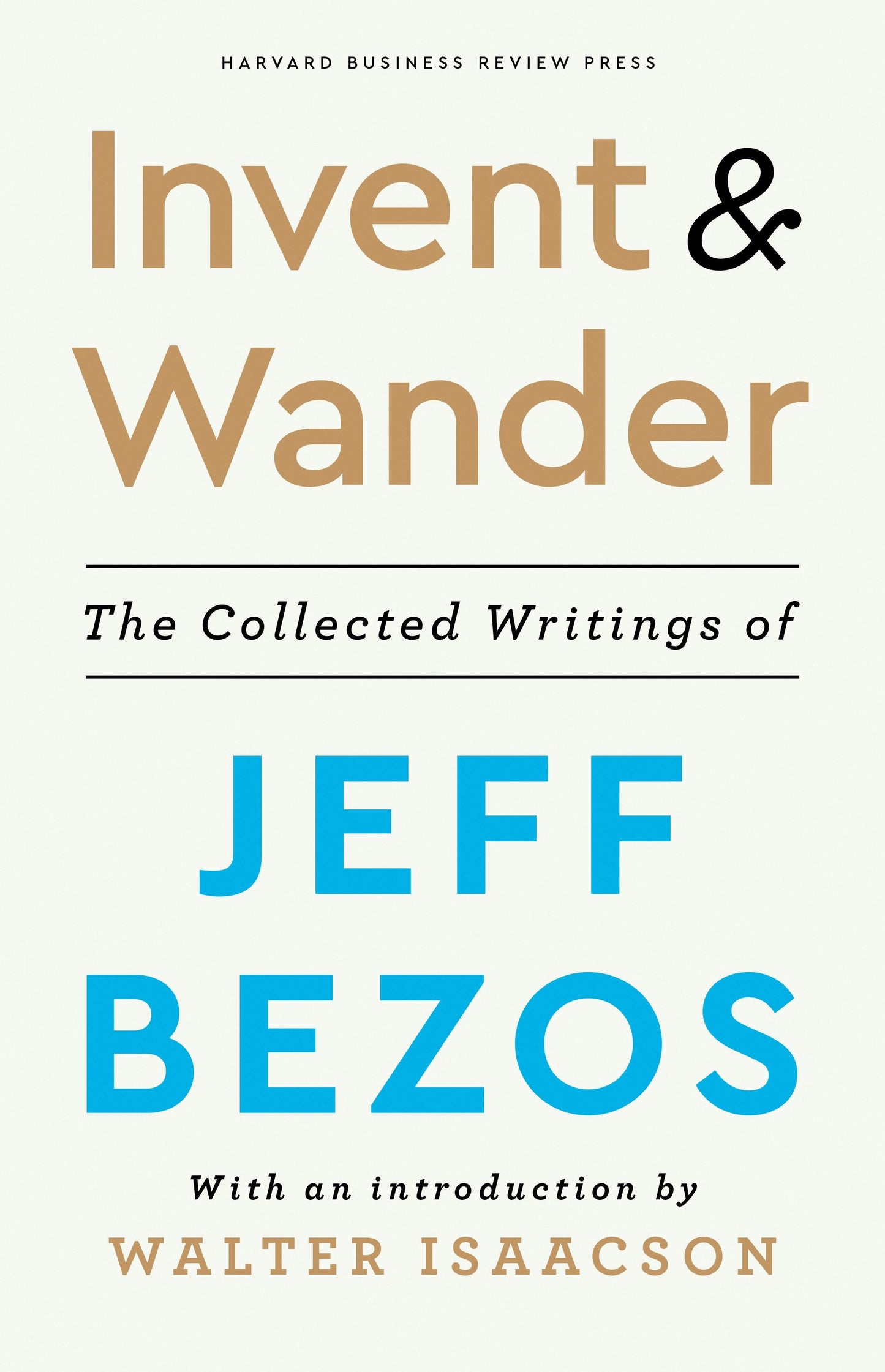 Book cover image for Invent and Wander ISBN: 9781647820725