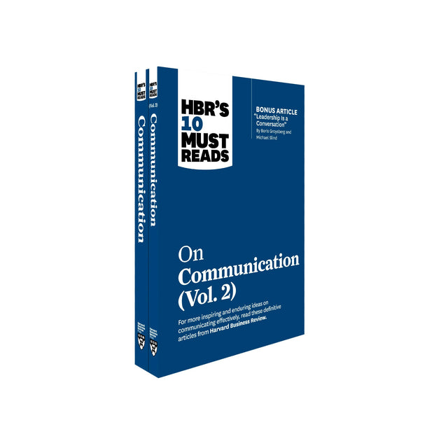 Cover image for HBR's 10 Must Reads on Communication 2-Volume Collection, isbn: 9781647822507