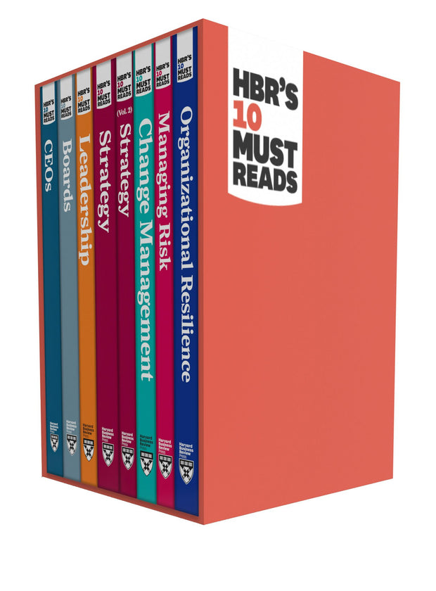 Cover image for HBR's 10 Must Reads for Executives 8-Volume Collection, isbn: 9781647822767