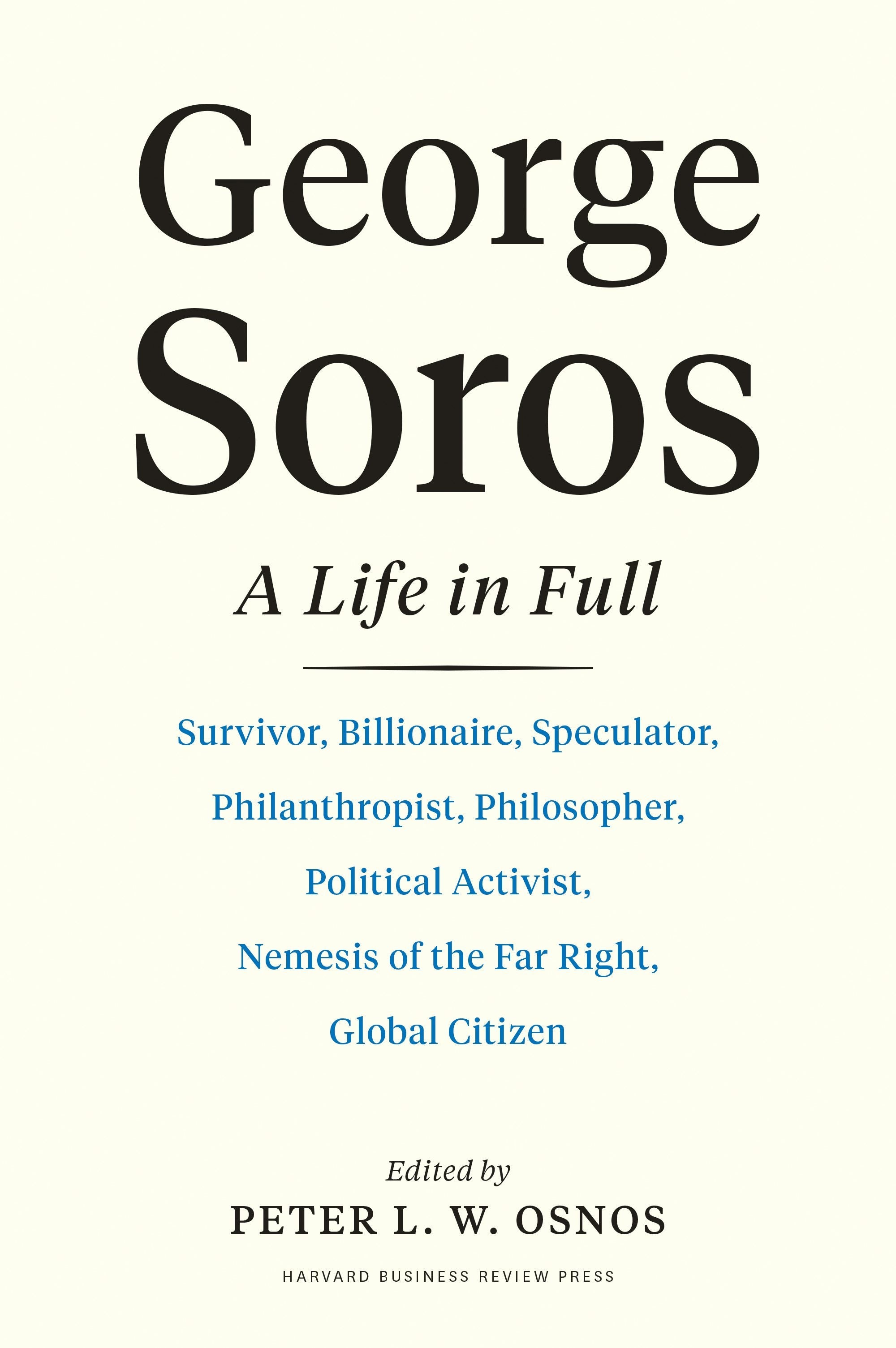 Book cover image for George Soros ISBN: 9781647822804