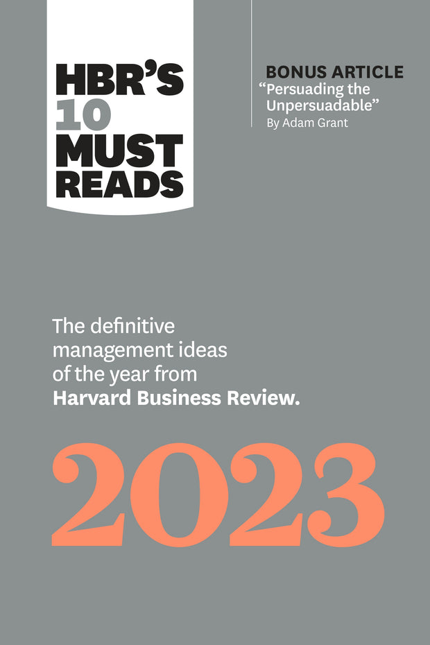 Cover image for HBR's 10 Must Reads 2023, isbn: 9781647824570