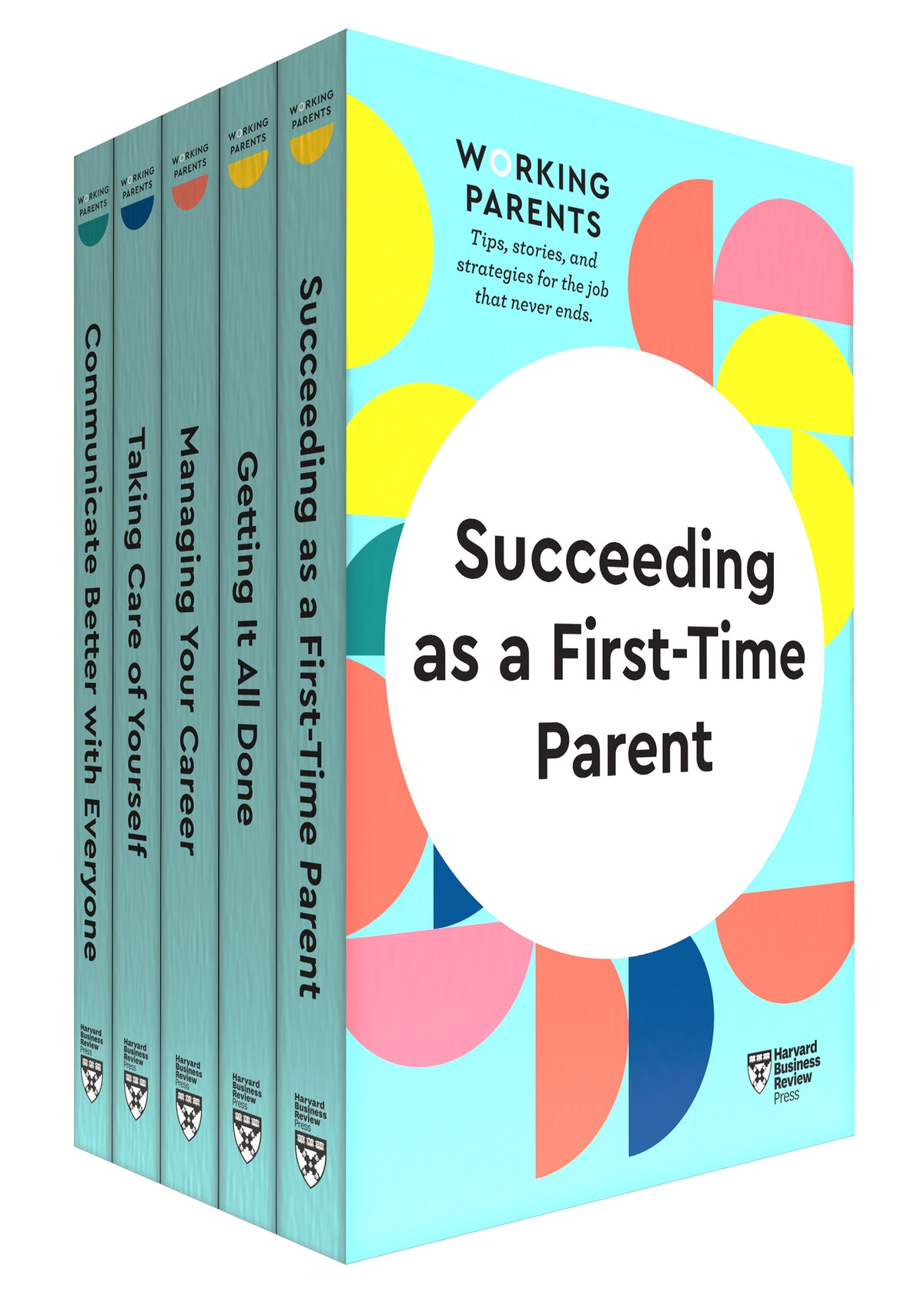 Cover image for HBR Working Parents Starter Set (5 Books) ISBN 9781647824808