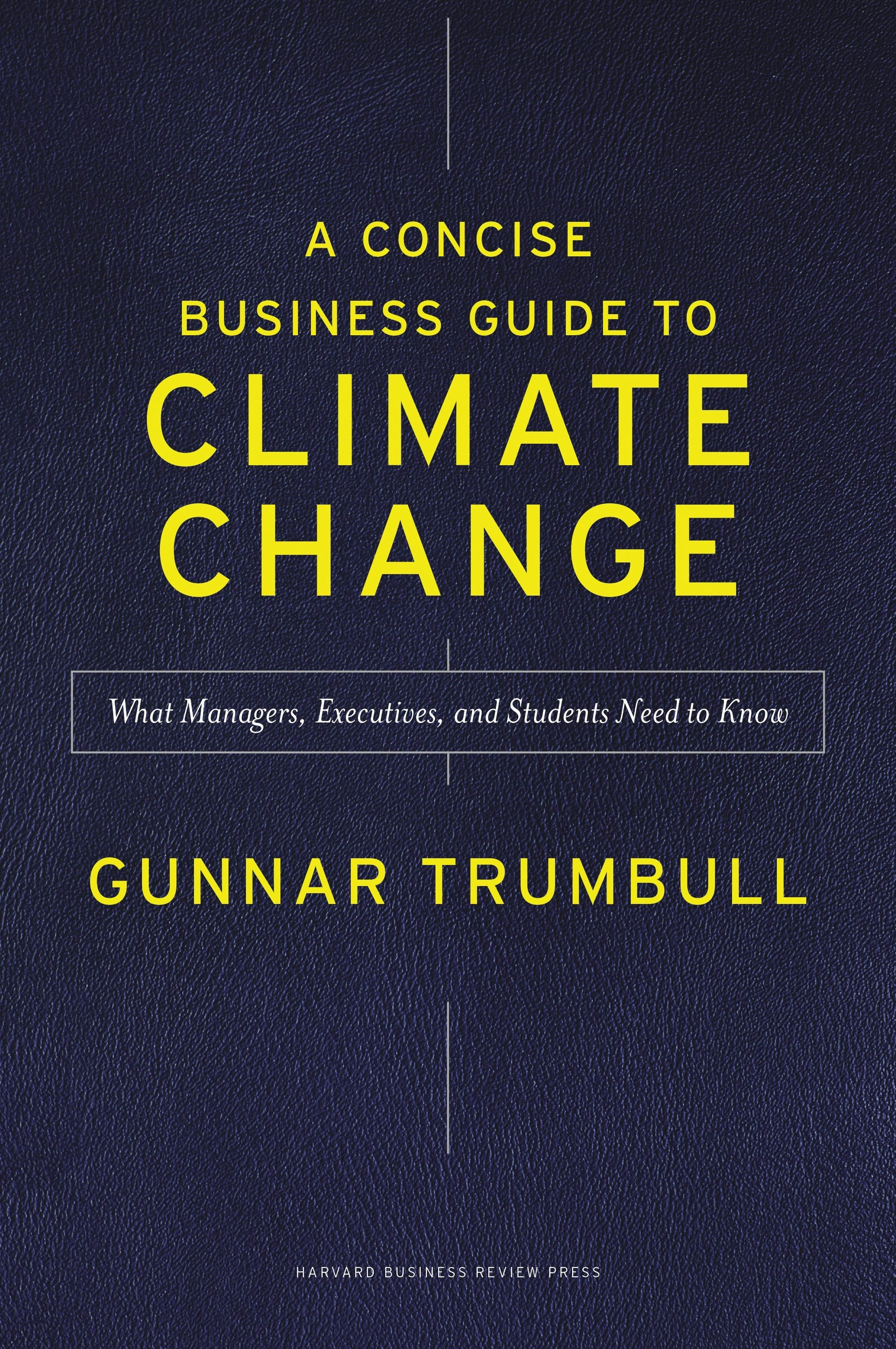 Book cover image for A Concise Business Guide to Climate Change ISBN: 9781647825430