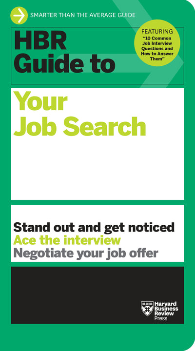 Cover image for HBR Guide to Your Job Search, isbn: 9781647825959