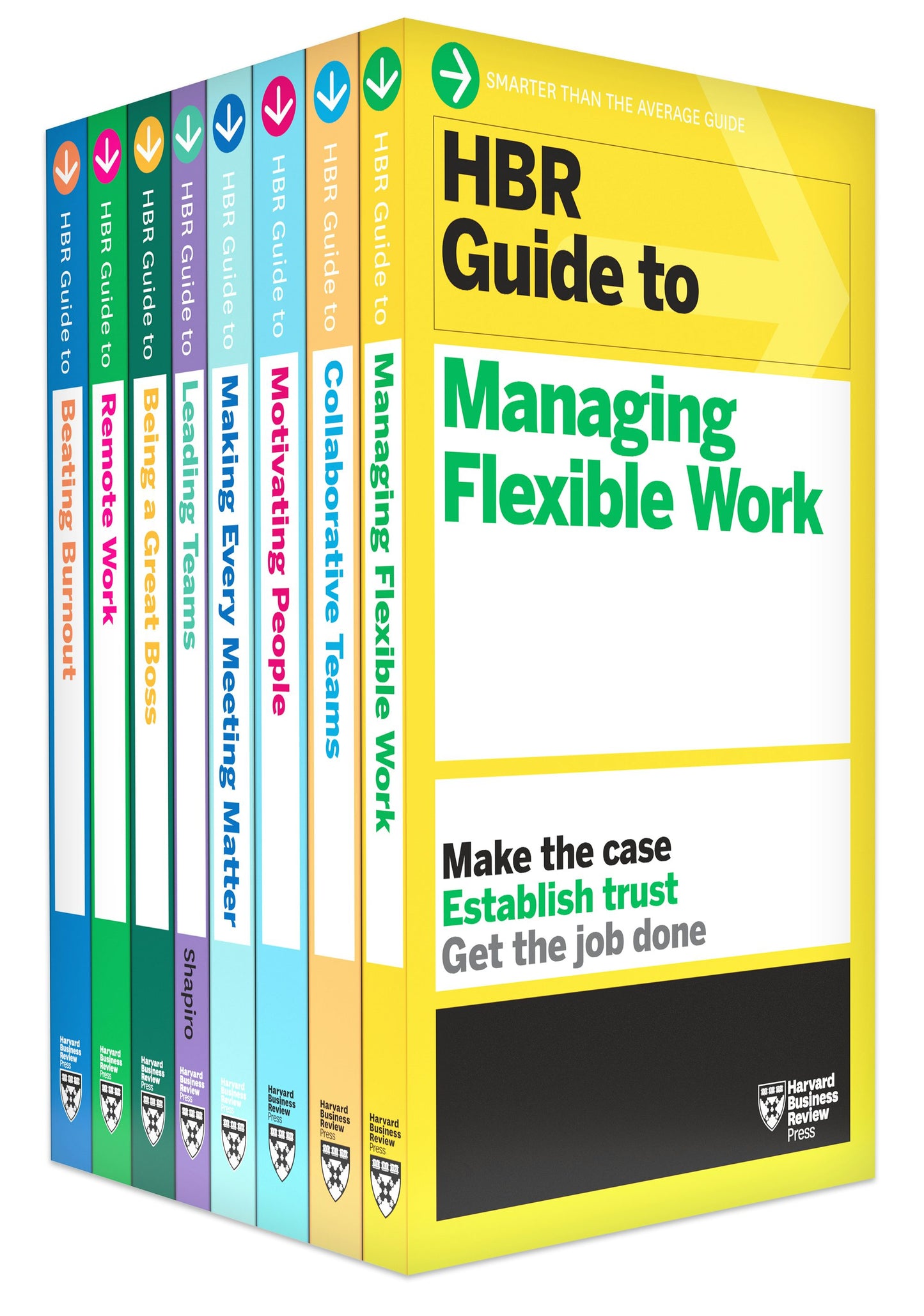 Book cover image for Managing Teams in the Hybrid Age: The HBR Guides Collection (8 Books) ISBN: 9781647826222