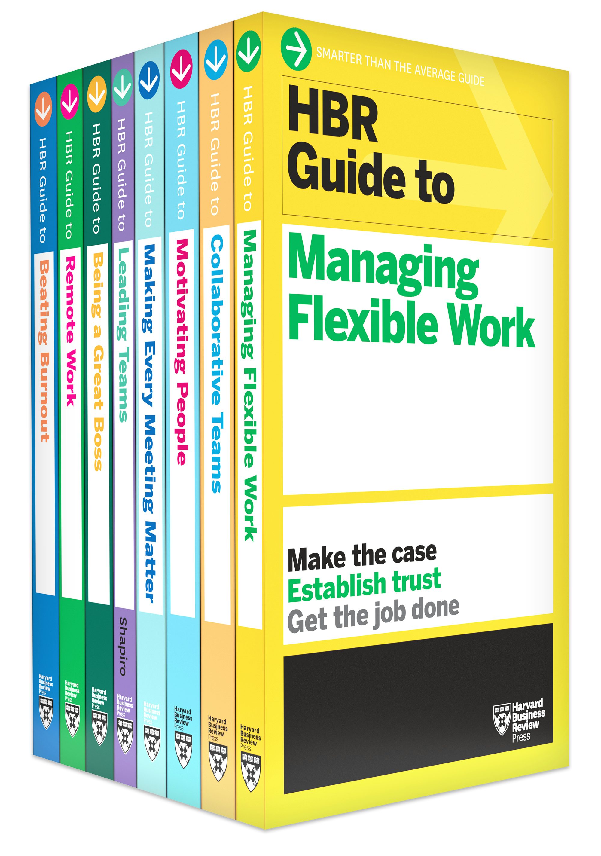 Book cover image for Managing Teams in the Hybrid Age: The HBR Guides Collection (8 Books) ISBN: 9781647826222