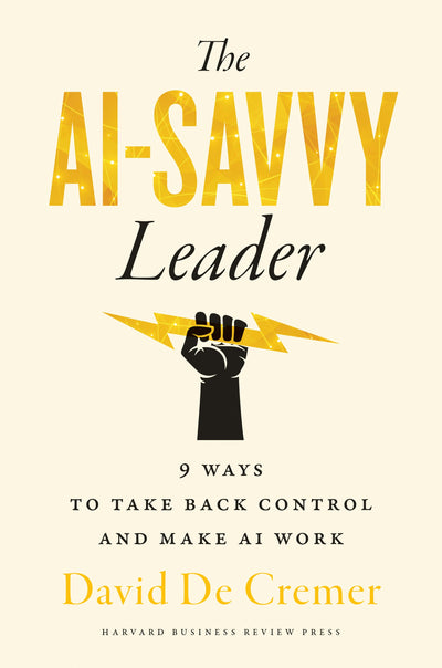 Cover image for The AI-Savvy Leader, isbn: 9781647826246