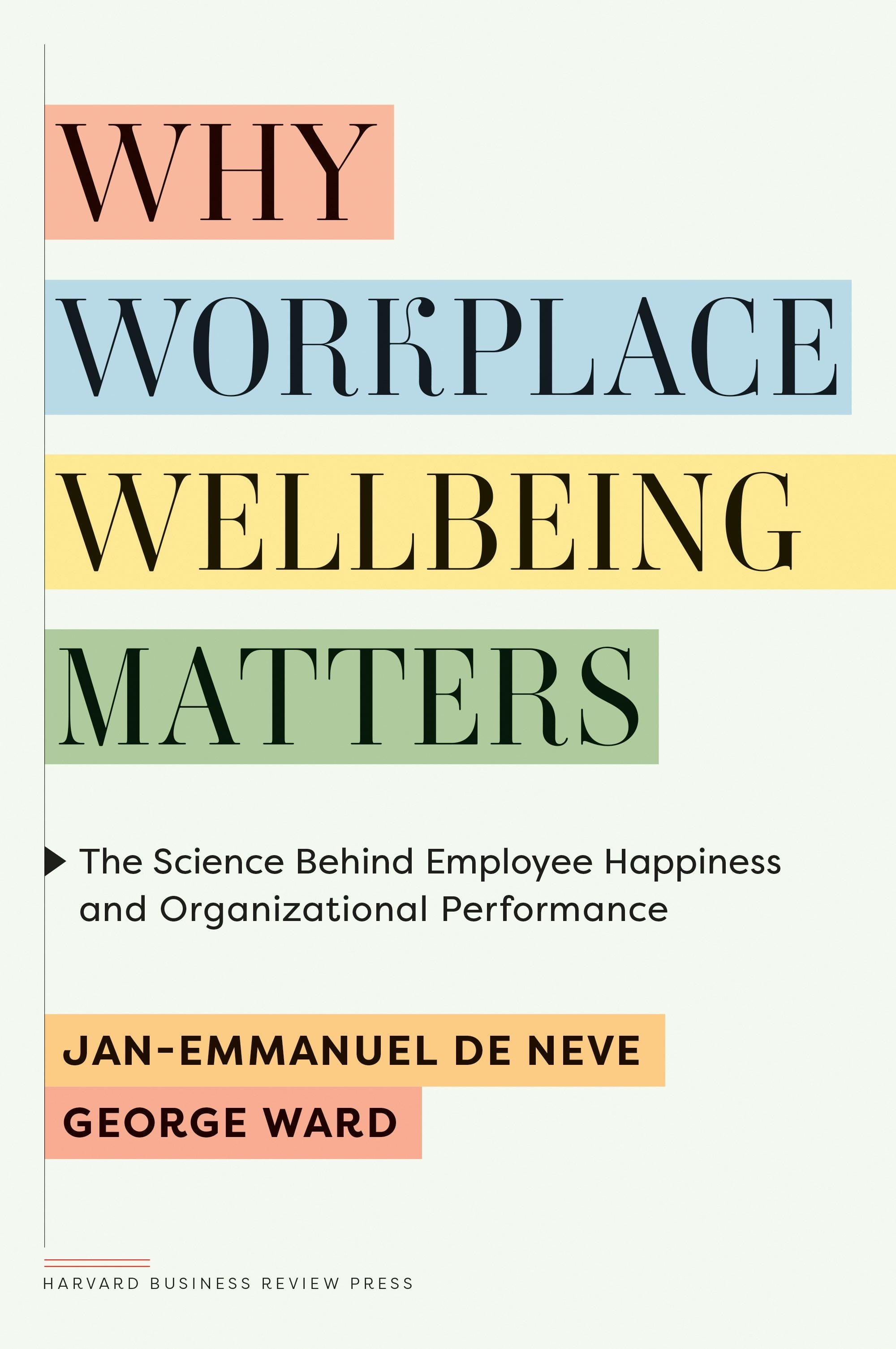 Book cover image for Why Workplace Wellbeing Matters ISBN: 9781647826369