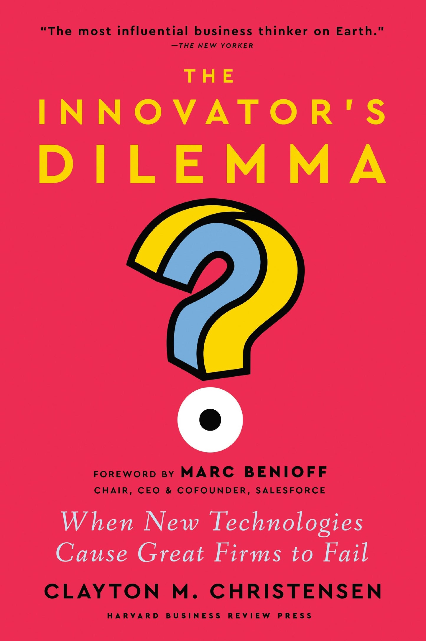 Book cover image for The Innovator's Dilemma, with a New Foreword ISBN: 9781647826772