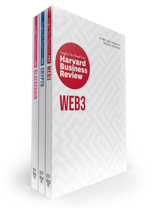 HBR Insights Web3, Crypto, and Blockchain Collection (3 Books)