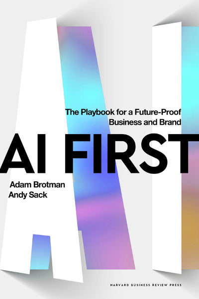 Cover image for AI First, isbn: 9781647829667