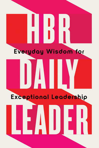Cover image for HBR Daily Leader, isbn: 9781647829803