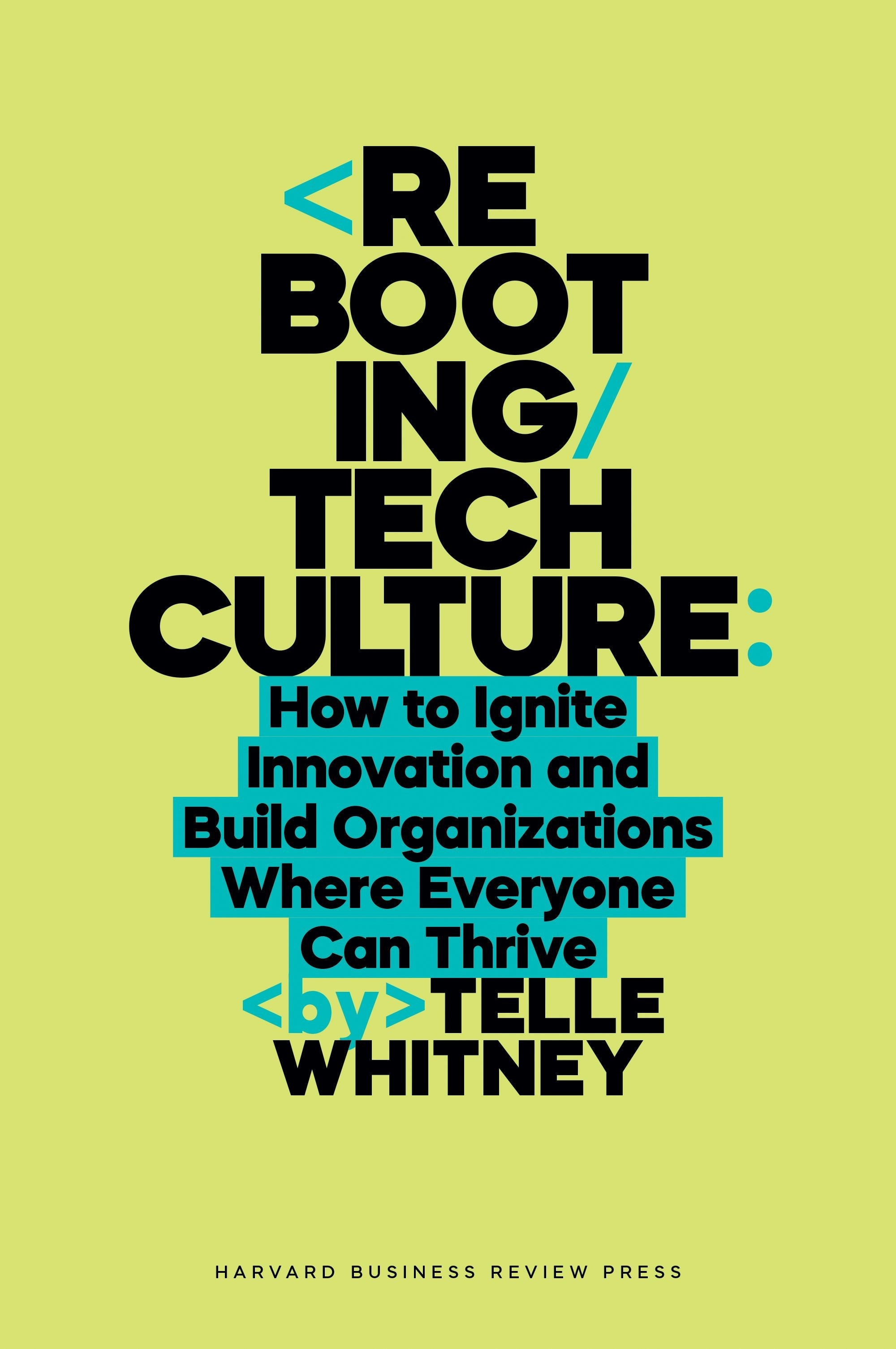 Book cover image for Rebooting Tech Culture ISBN: 9781647829865
