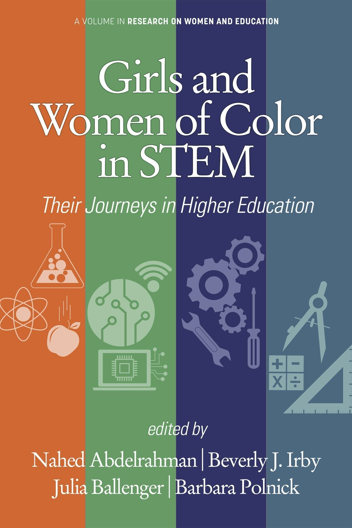 Book cover image for Girls and Women of Color In STEM ISBN: 9781648020919