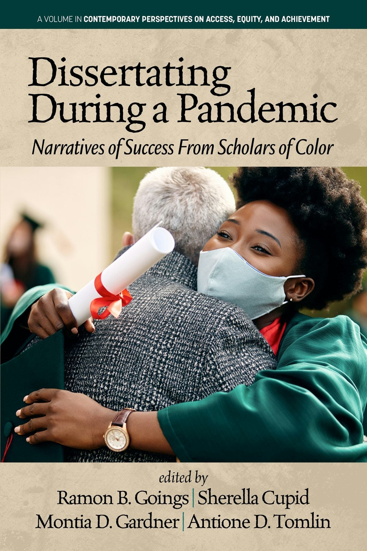 Book cover image for Dissertating During a Pandemic ISBN: 9781648027857