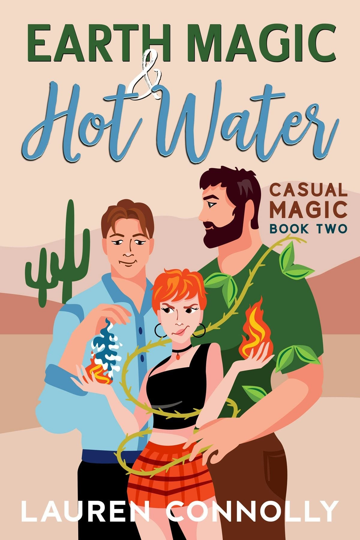 Book cover image for Earth Magic & Hot Water ISBN: 9781648983672