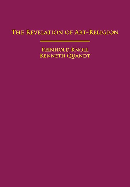 The Revelation of Art-Religion