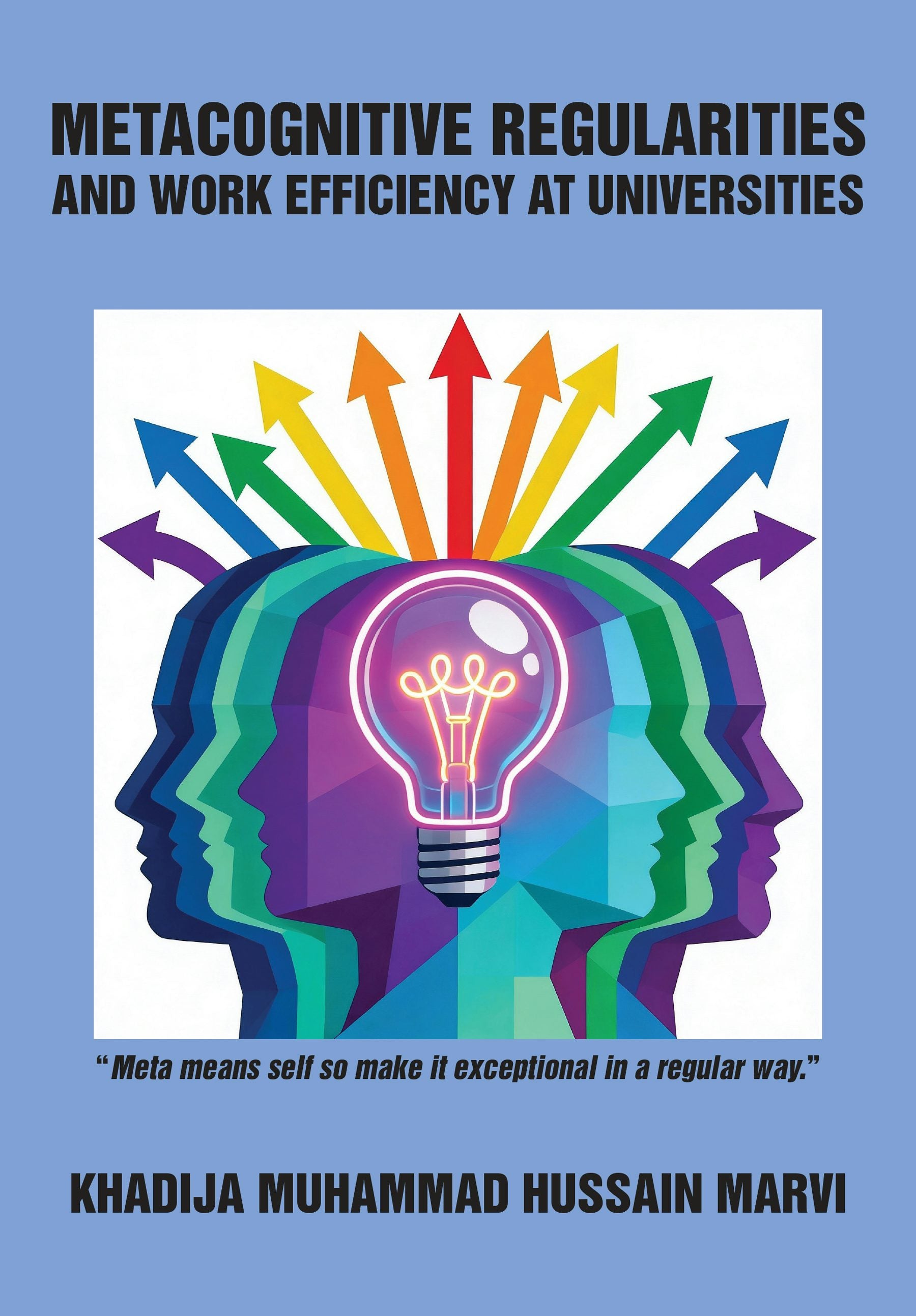 Book cover image for Metacognitive Regularities and Work Efficiency at Universities ISBN: 9781680535983