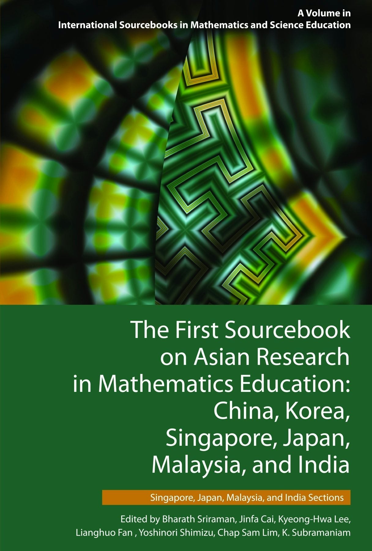 Book cover image for The First Sourcebook on Asian Research in Mathematics Education ISBN: 9781681232362