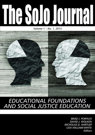Cover image for SoJo Journal Vol 1 issue 1, isbn: 9781681233222