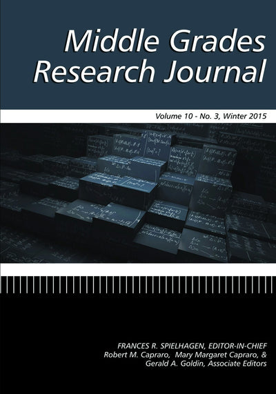 Cover image for Middle Grades Research Journal Vol 10 Issue 3, isbn: 9781681234267