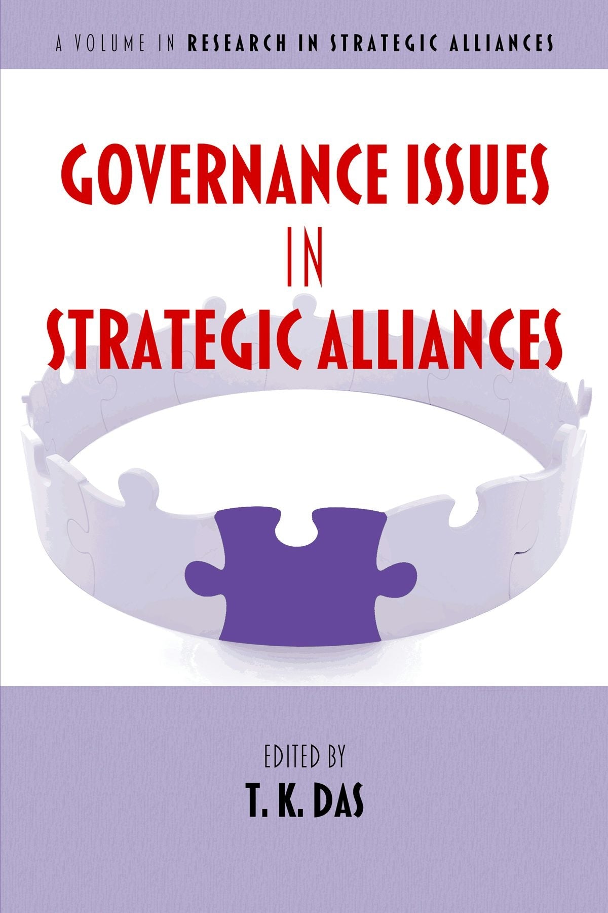 Book cover image for Governance Issues in Strategic Alliances ISBN: 9781681235011